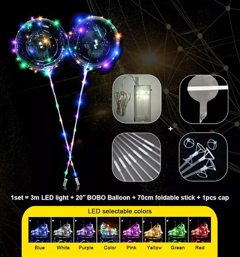 BOBO balloon led lights wholesale