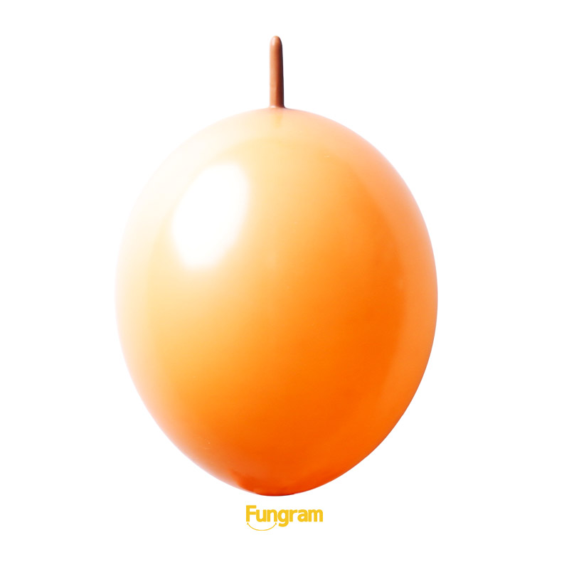 orange latex balloons 12 inch