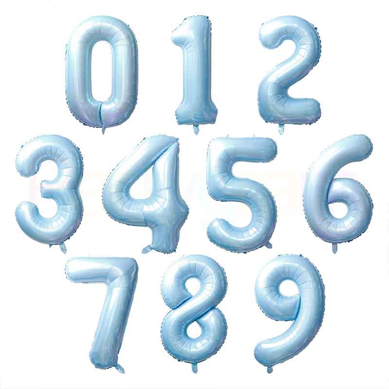 foil numbers balloons companies