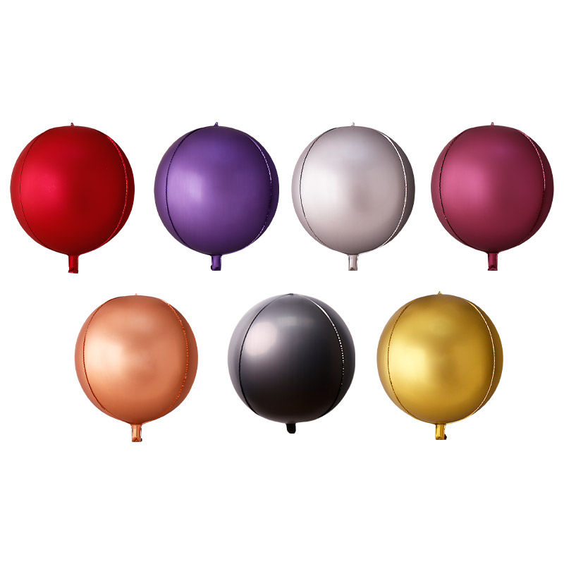 4D round foil balloons supplier