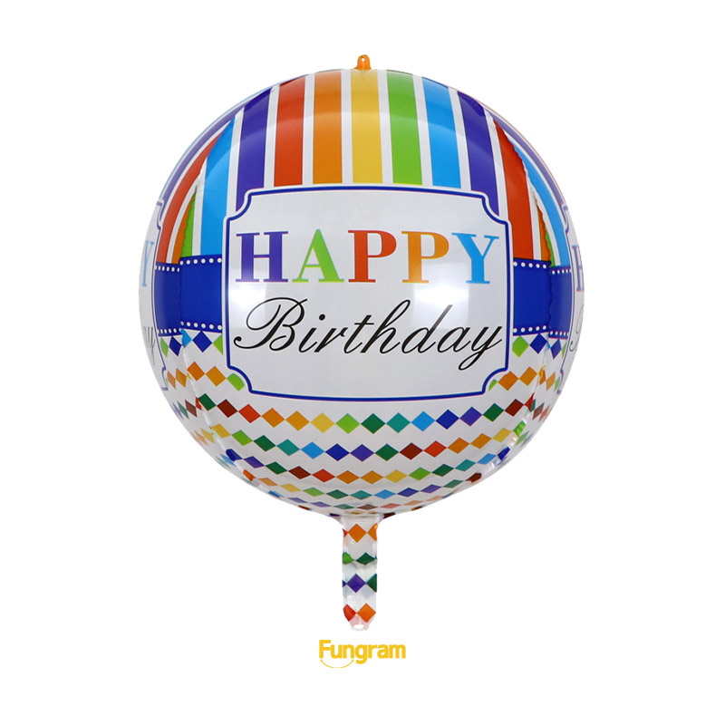 Happy birthday foil balloons manufacturer
