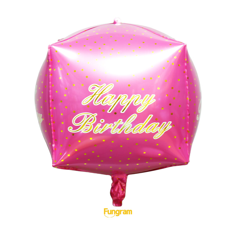 Happy birthday 4D balloon supplier