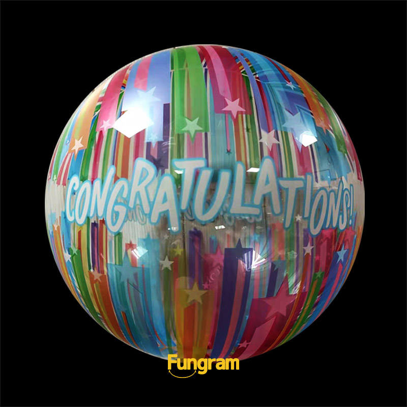 happy birthday bubble balloon supplier
