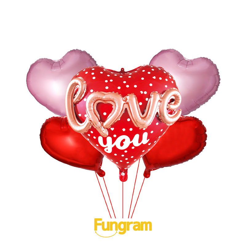 love heart balloons exporter