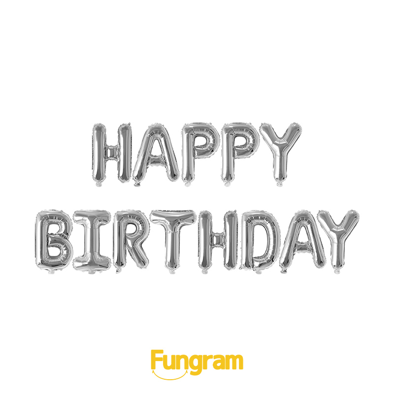 Happy Birthday Letter Foil balloons Exporter
