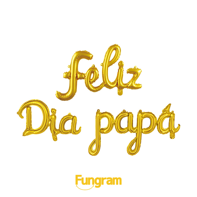 Spanish Happy Father's Day balloon suppliers
