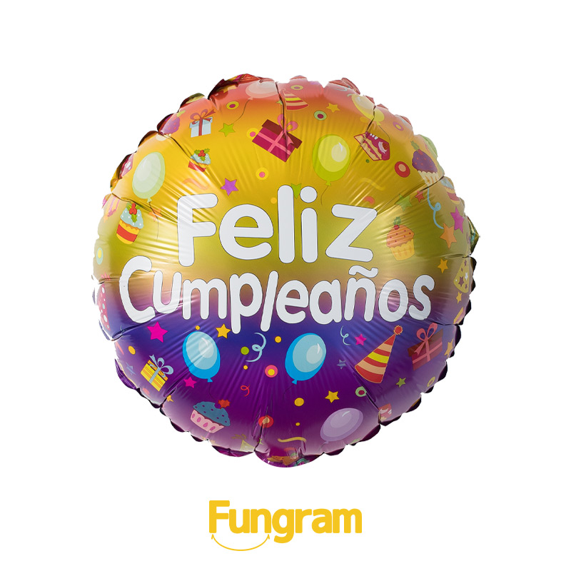 Spanish Happy Birthday Balloons Makers