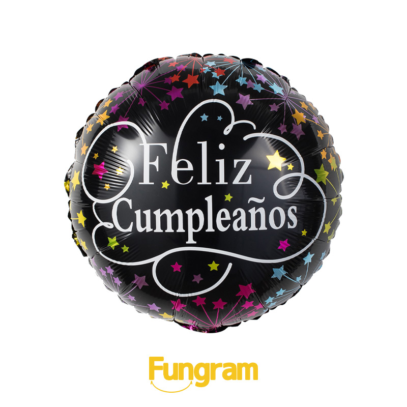 Spanish Happy Birthday Balloons Maker