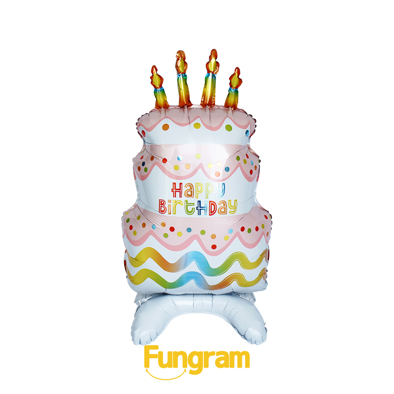 Birthday Cake Foil Balloon Bulks