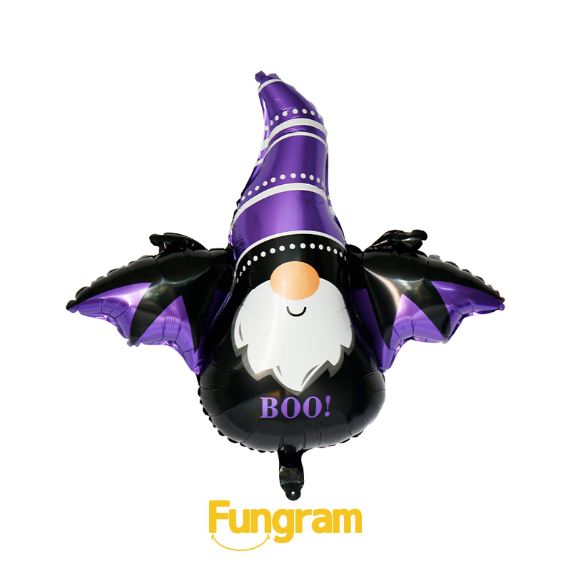 Purple Halloween Bat Elf Balloon