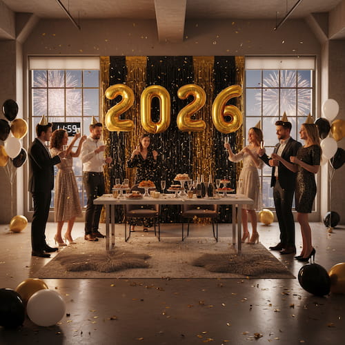 Pastel green number balloon at party