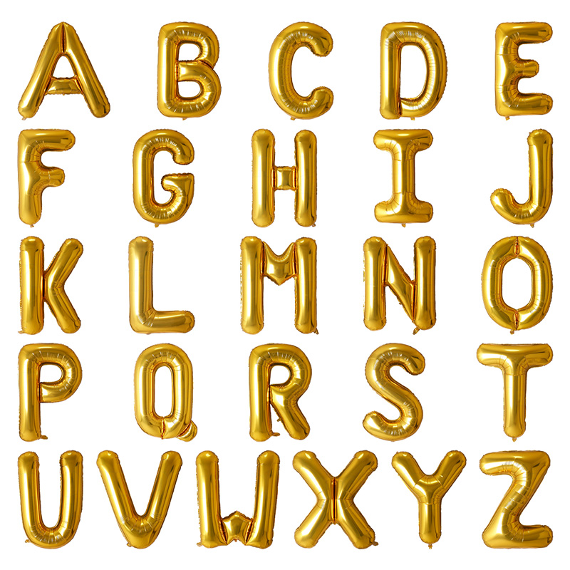 Wholesale Foil Letter Balloons